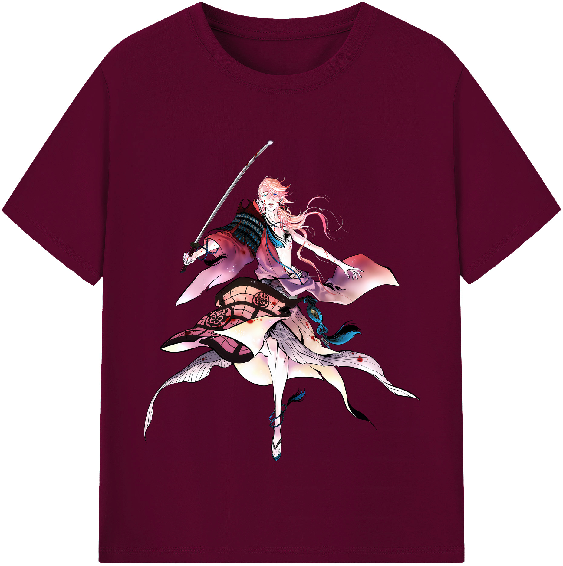 （画像用） 刀剣乱舞 Touken Ranbu レディースカジュアルプリントTシャツ（綿100％）